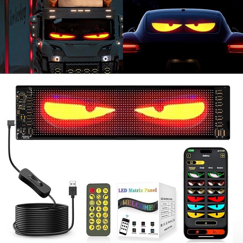 Led augen lkw programmierbar - lkw,