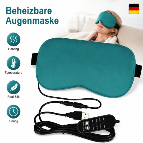 Heizbare augenmaske seide - heizbare,
