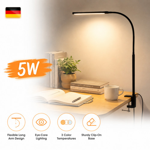 Led klemmleuchte dimmbar - led-klemmleuchte,