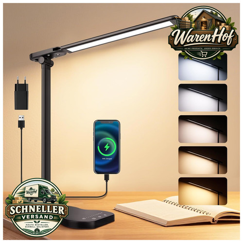 Schreibtischlampe led dimmbar - led,
