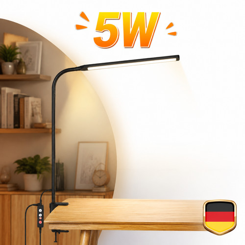 Led klemmleuchte dimmbar - led,