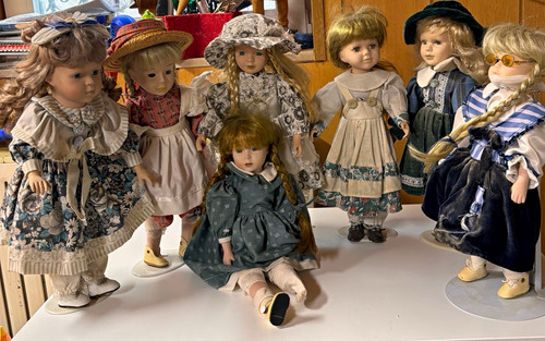 Lot künstlerpuppen mädchen - lot,