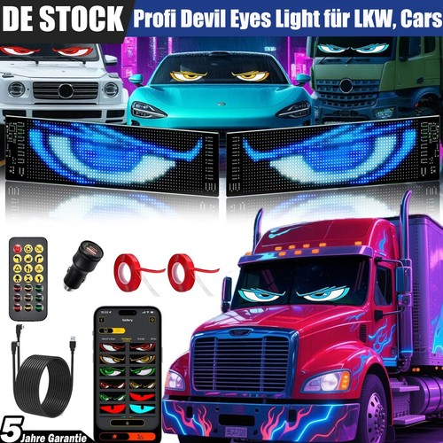 Led augen für lkw - 2x,