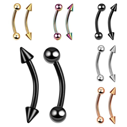 6mm 16mm banane piercing - 6mm-16mm,