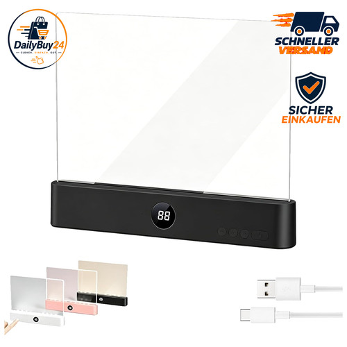 Led buchlicht tragbar - tragbar, flach