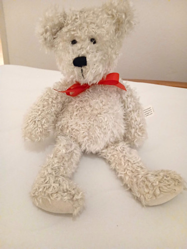 Süßer weißer teddybär von - süßer,