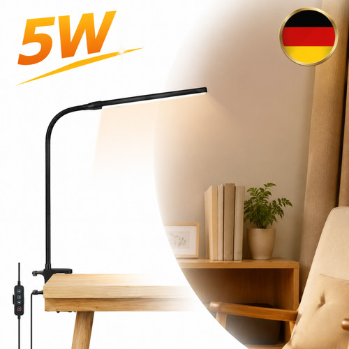Led leselampe klemmleuchte - led,