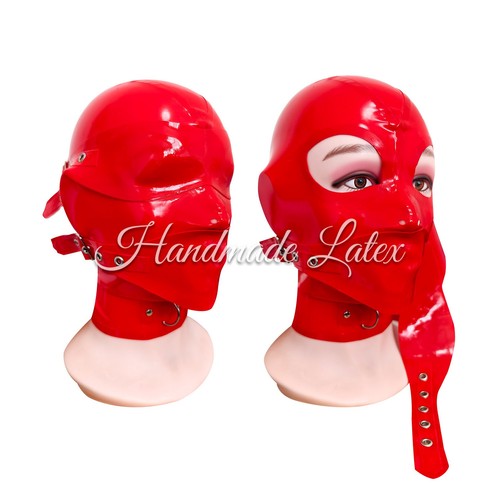 Latex haube mit abnehmbar - latex,