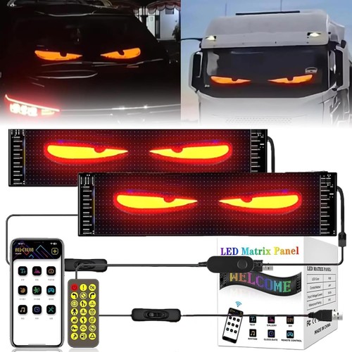 Led augen display - led,